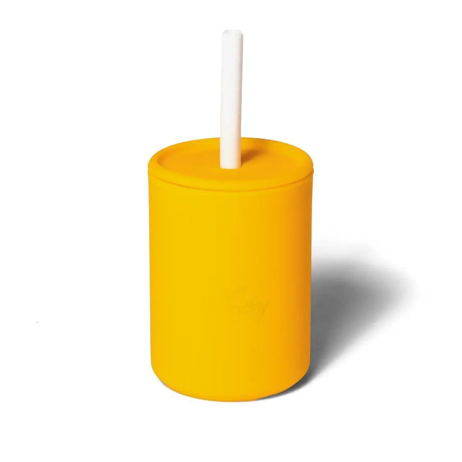 Avanchy La Petit Silicone Transition Cup in yellow