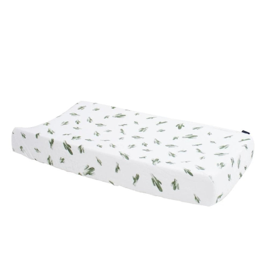 Luxury Muslin Changing Pad Cover - Saguaro