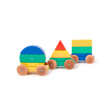 Magnetic Wooden Shape Train