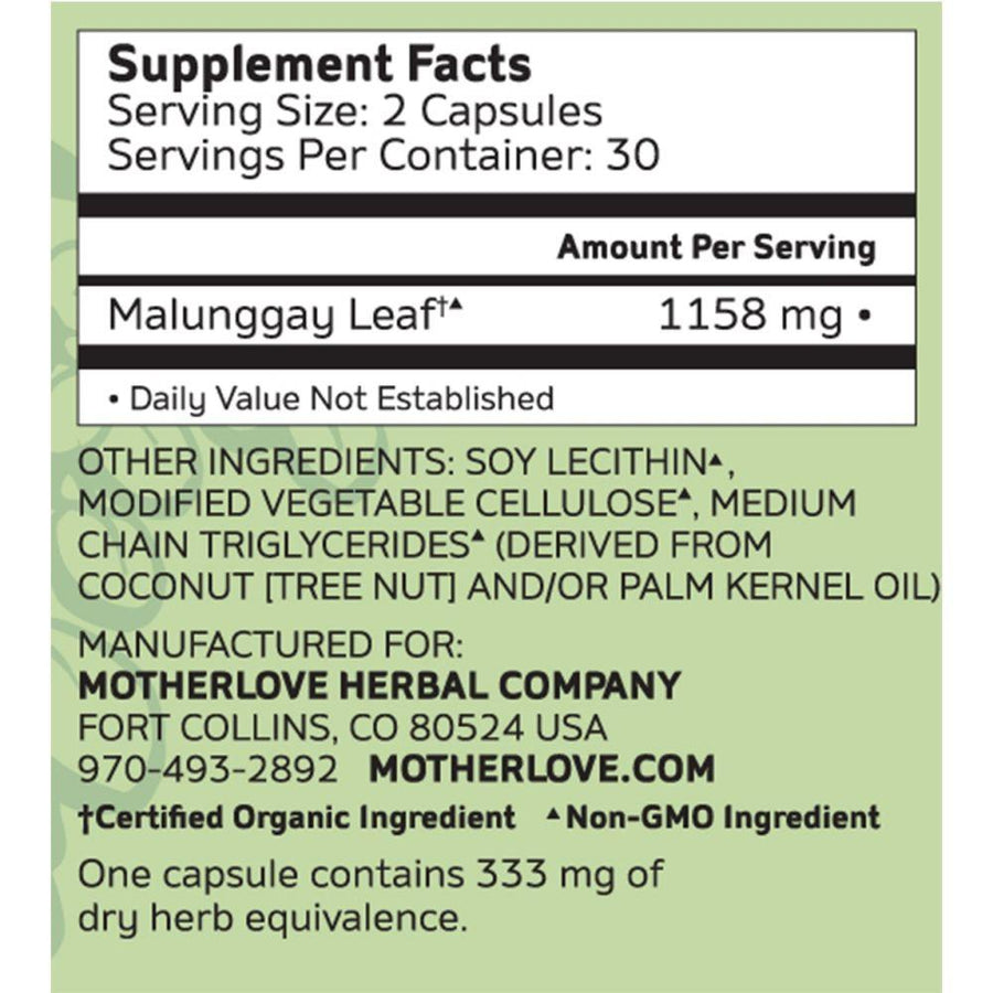 Malunggay (Moringa) Liquid Capsules