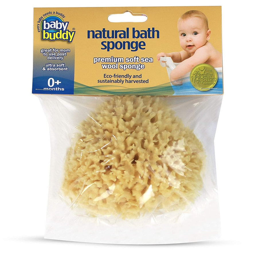  Baby Buddy Natural Yellow Sea Sponge, Newborn Bath Time  Essential, Soft and Gentle for Tender Skin, Hypoallergenic and  Biodegradable, 1 Pack : Baby