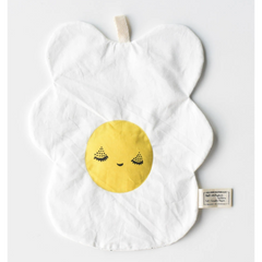 Organic Baby Crinkle Toy - Fried Egg
