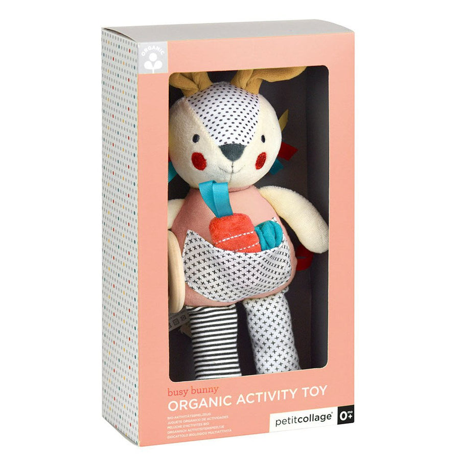 Organic Busy Bunny Activity Toy
