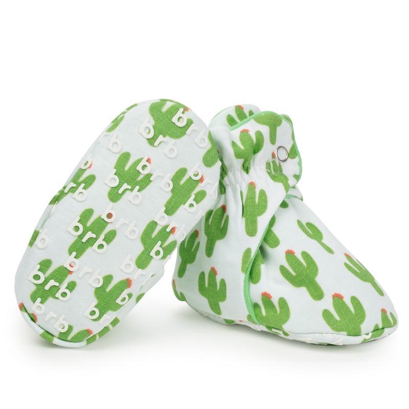 Organic Cotton Baby Booties  - Cactus