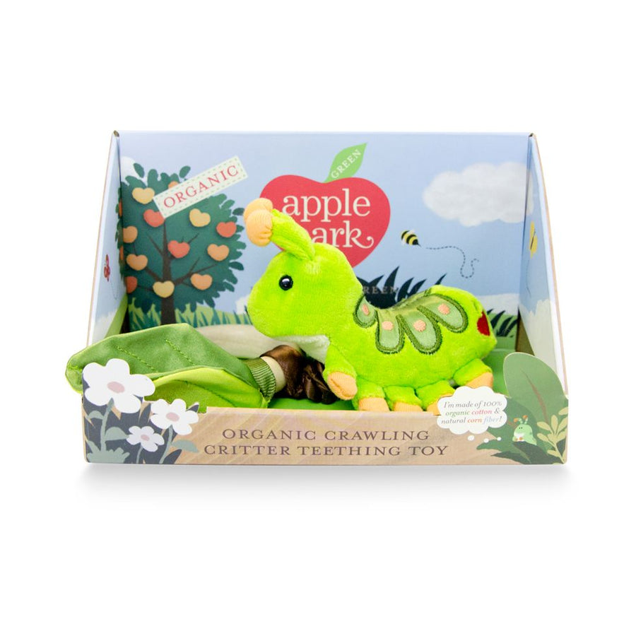 Organic Crawling Caterpillar Teething Toy