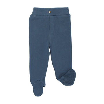 Organic Footed Pant - Abyss