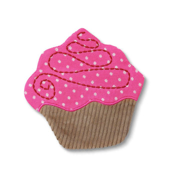 Organic Mini Crinkle Blankie - Cupcake