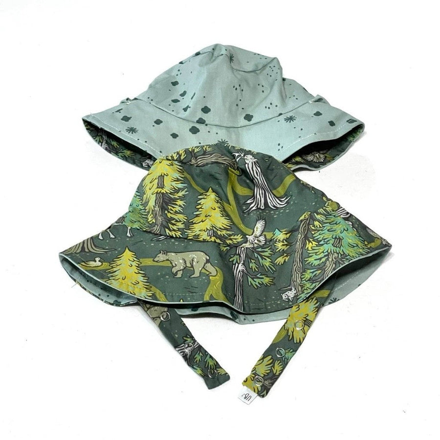 Organic Reversible Bucket Sun Hat - Wild Coast