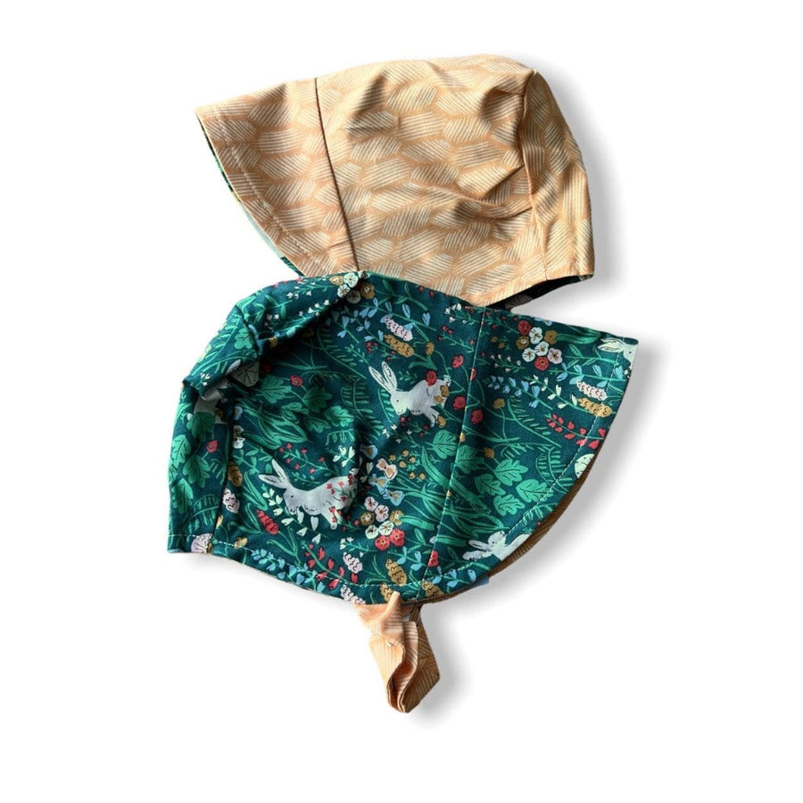 Organic Reversible EcoBonnet Sun Hat - Hare