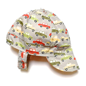 Organic Reversible EcoCap Sun Hat - Hot Rod