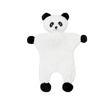 Organic Soft Flat Panda Toy Lovey