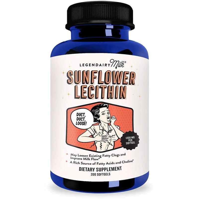 Organic Sunflower Lecithin 200 Capsules