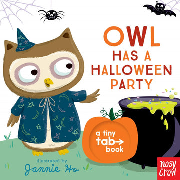 Owl Has a Halloween Party: A Tiny Tab Book