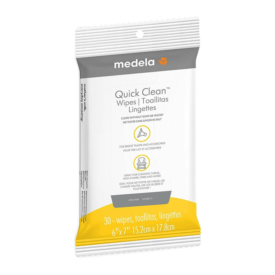 Quick Clean™ Breastpump & Accessory Wipes by Medela – Metropolitan  Breastfeeding