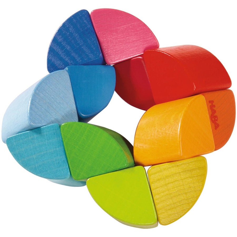 Rainbow Ring Clutching Toy