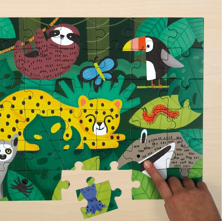 Fuzzy Puzzle - Rainforest