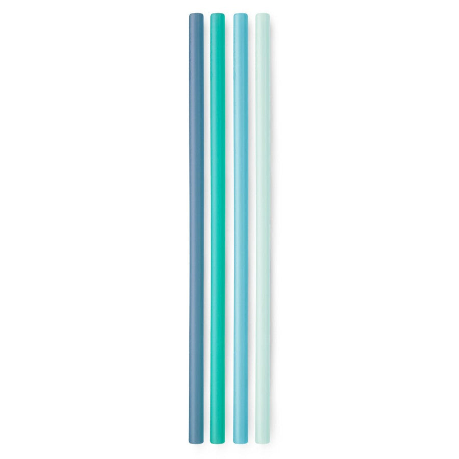 Reusable Silicone Straw - Extra Long, 4 Pack