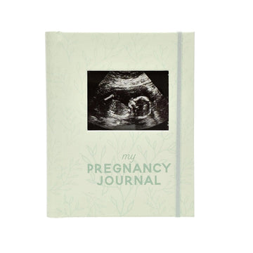 Sage Leaves Keepsake Pregnancy Journal