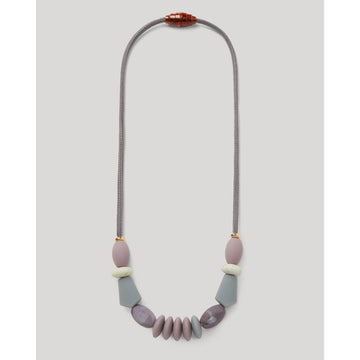 Signature Teething Necklace - Pewter