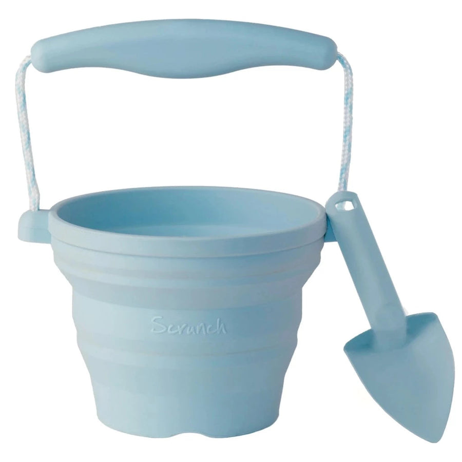 Silicone Seedling Pot + Spade - Duck Egg Blue