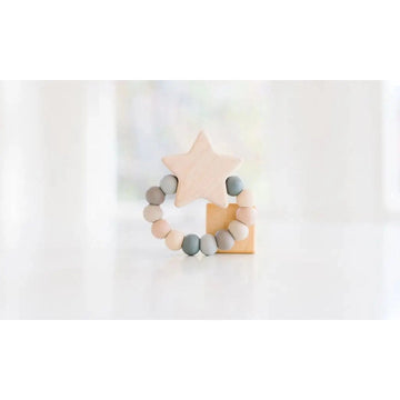 Star Charm Silicone Teether