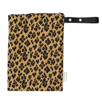 Travel Happens Sealed Wet Bag - Leopard