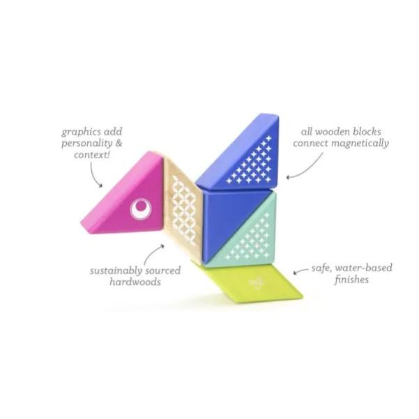 Travel Pal Magnetic Wooden Blocks Set - Hummingbird