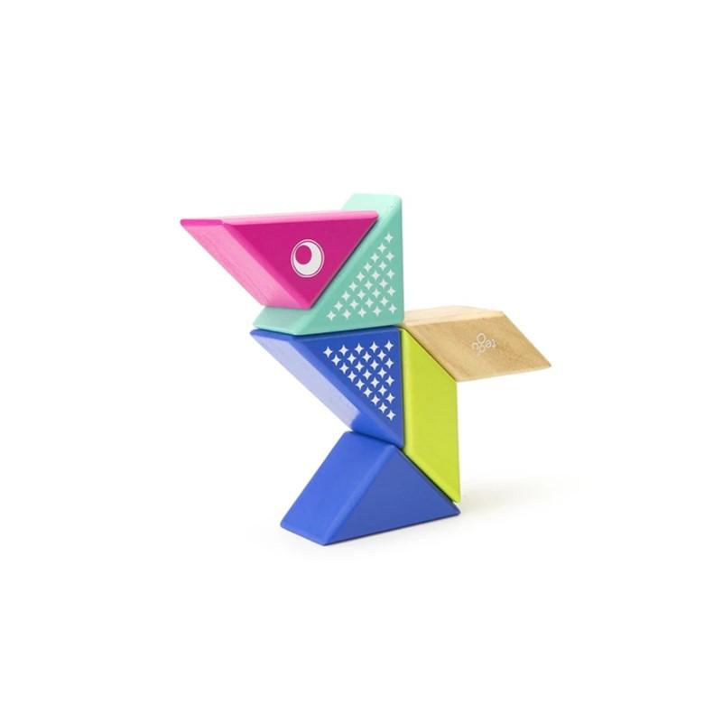 Travel Pal Magnetic Wooden Blocks Set - Hummingbird