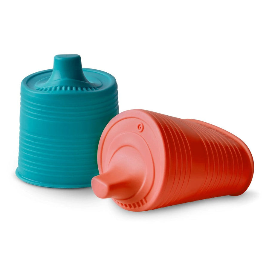 Durable Universal Silicone Spill-Proof Sippy Cup Straw Lids