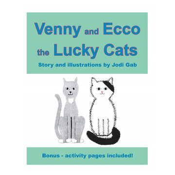 Venny and Ecco, the Lucky Cats