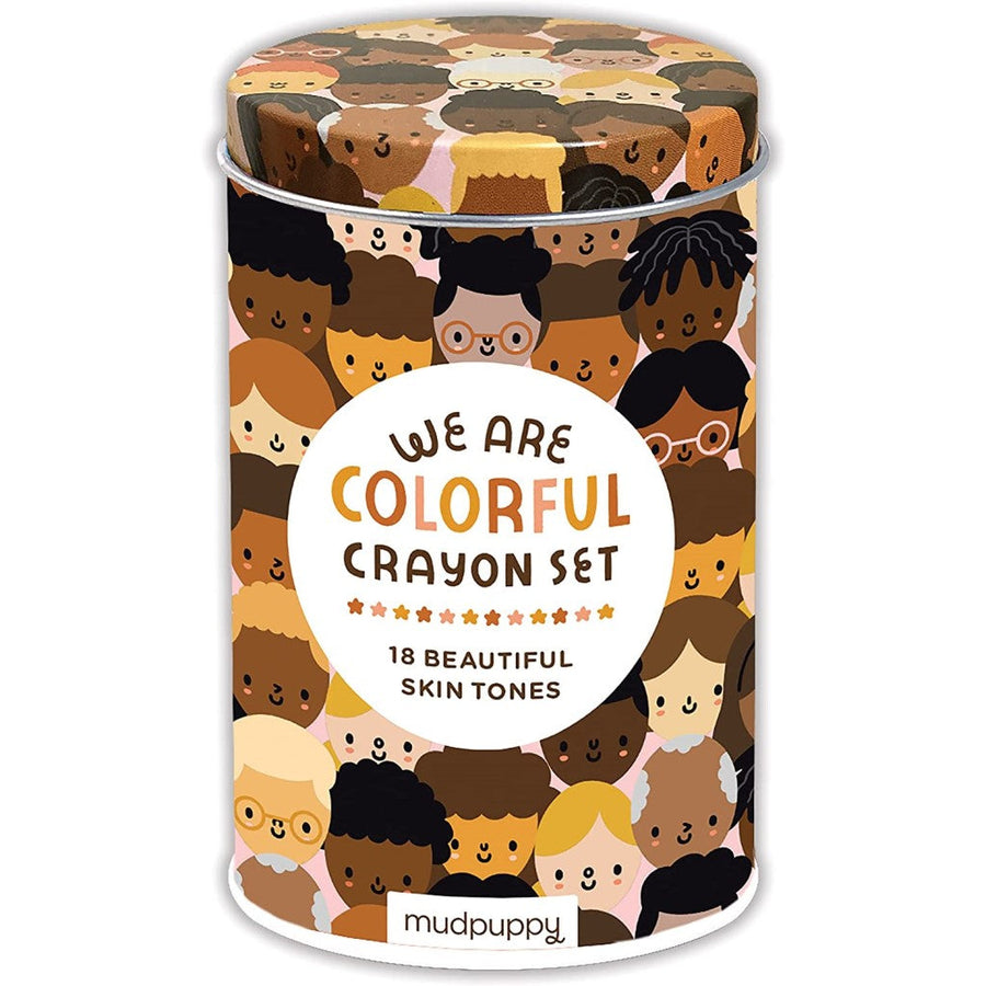 We Are Colorful Skin Tones Crayon Set
