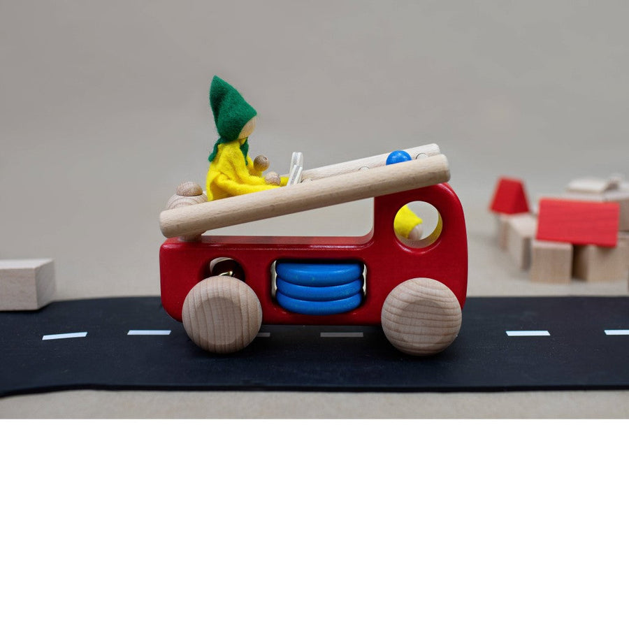 Small Wooden Fire Engine