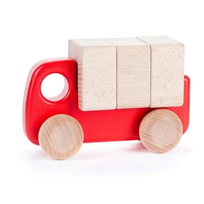 Wooden Truck with Blocks