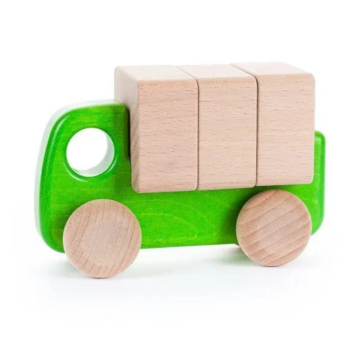 Wooden Truck with Blocks